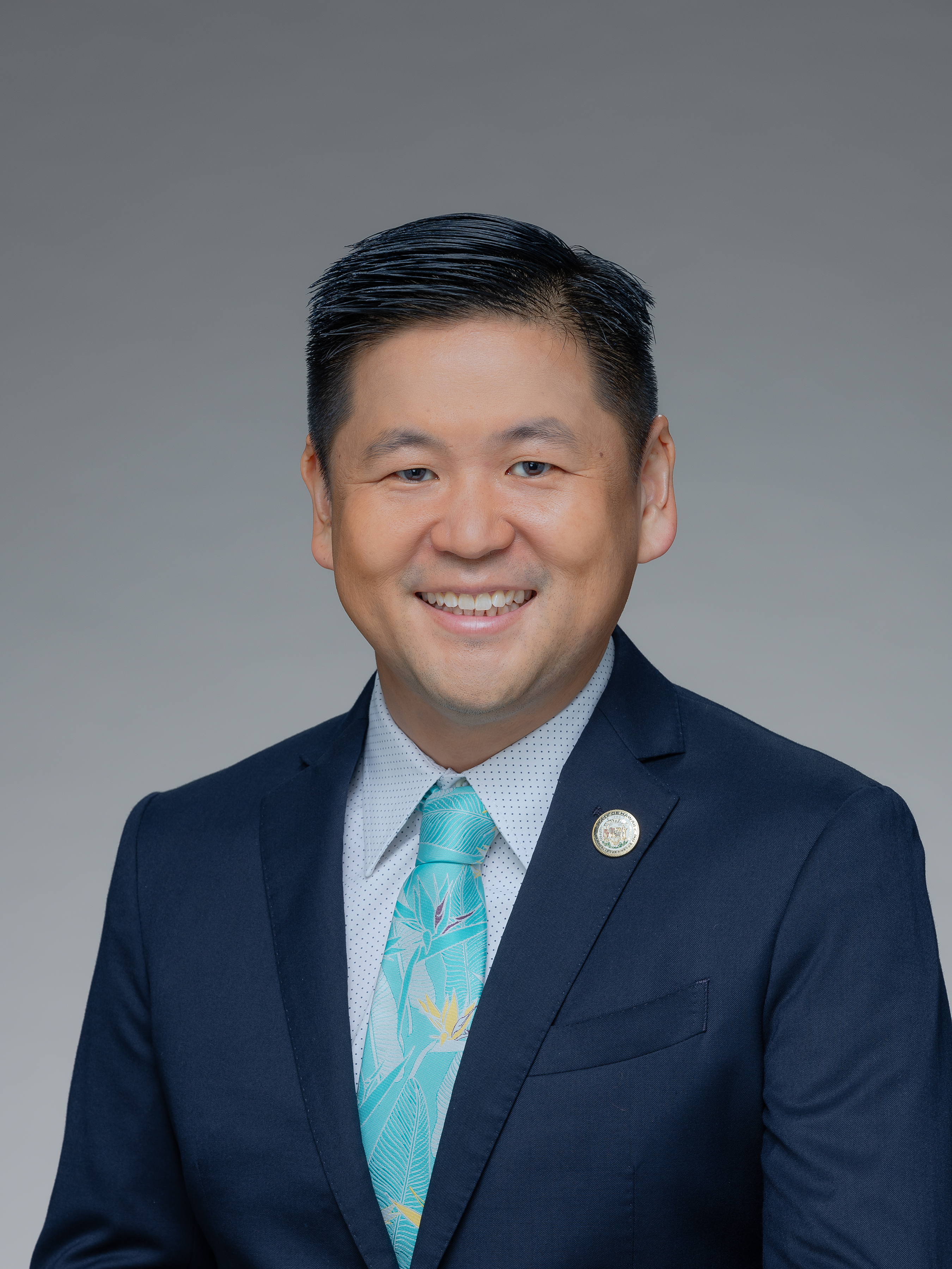 Senator Troy Hashimoto headshot